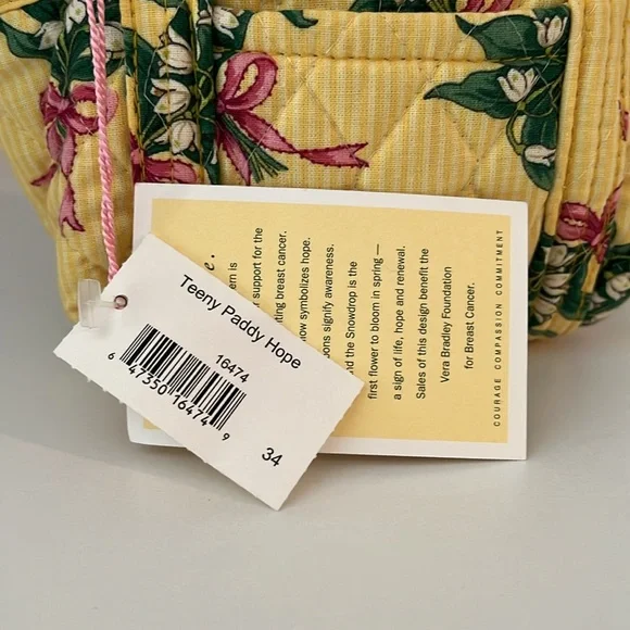 Vera Bradley Teeny Paddy Hope bag - Picture 2 of 3